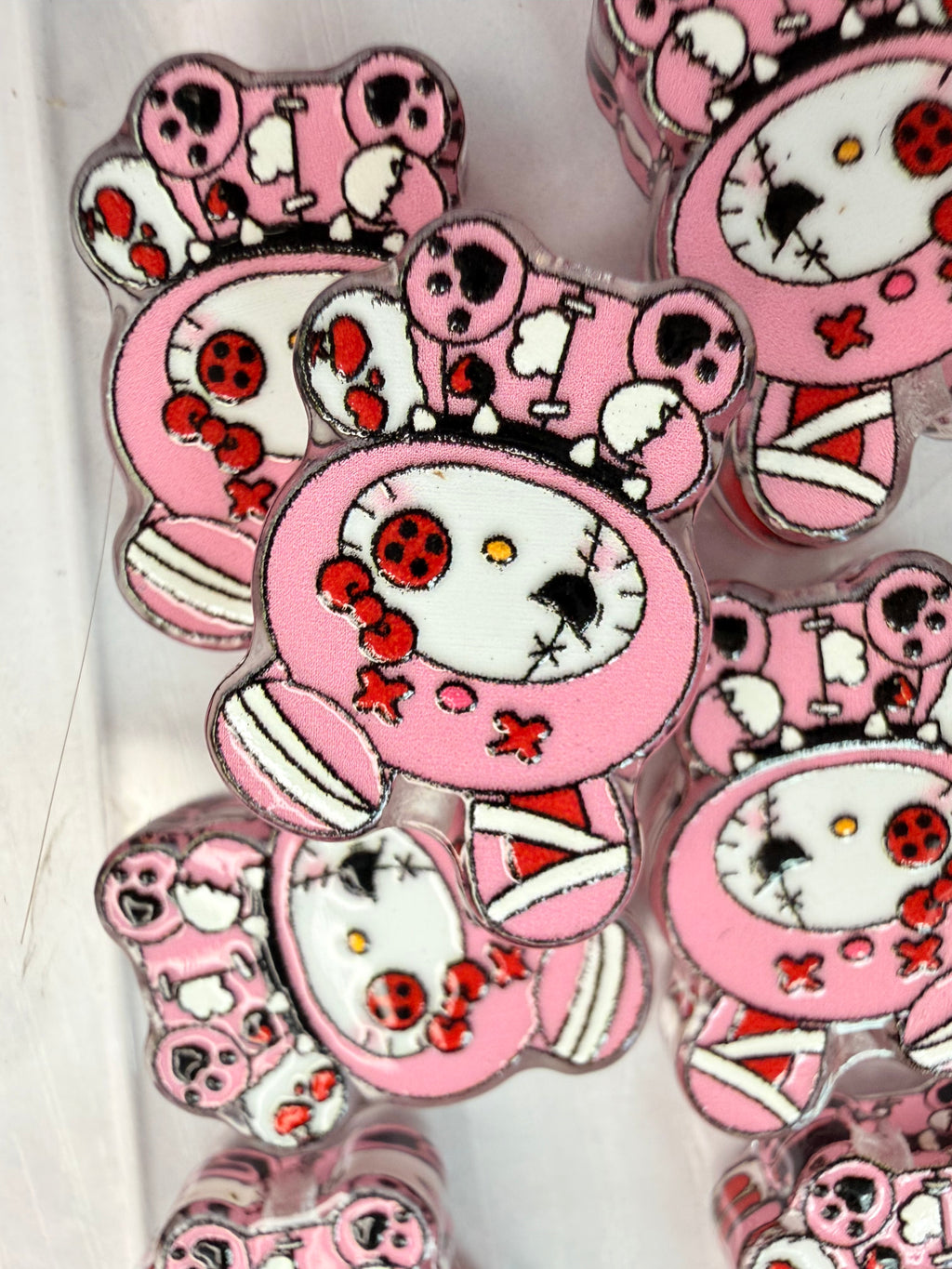 Acrylic Focal Bead #047
