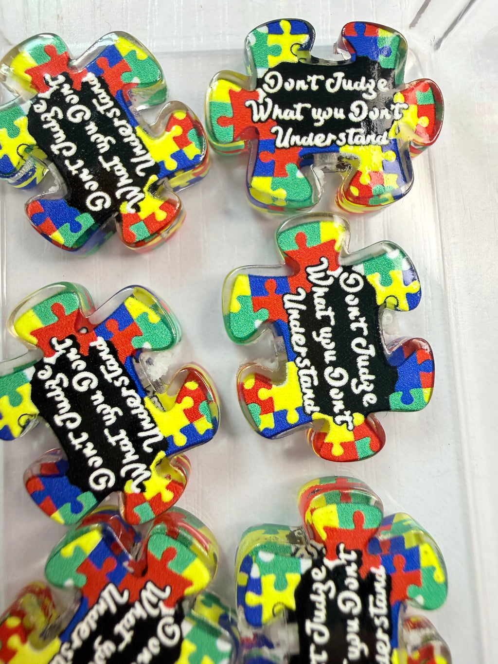 Acrylic Focal Bead #033
