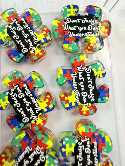 Acrylic Focal Bead #033