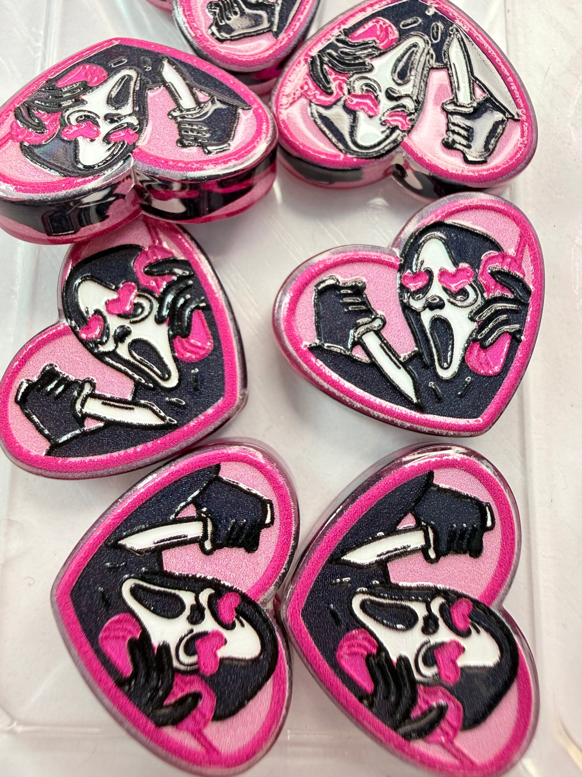 Acrylic Focal Bead #009