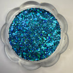 Blueberry Frost - Chunky Glitter Mix - 2oz