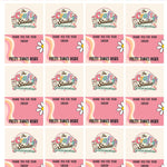 Rectangle Box Seal Stickers